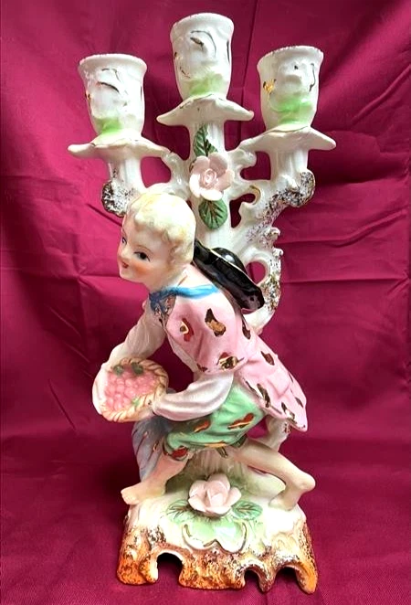 Capodimonte Girl In Antique Ceramic & Porcelain Figurines for sale
