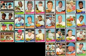 1965 Topps Baseball KOMPLETTSATZ 1-598 Steve Carlton Joe Morgan HOF RC Mantle - Bild 1 von 1