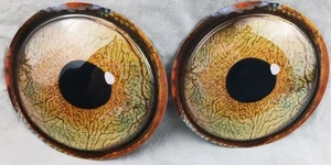 Giant Eyes Grotesque Bloodshot 2 Pc. Halloween Decor BRAND NEW Sealed! - Picture 1 of 1