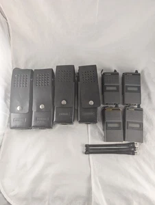 Lot Of 4 Bendix King EPH5102A Radios, 3x Antennas, 4 Leather Cases. Untested. - Picture 1 of 21