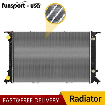 13188 Radiator for 2010-2016 Audi A4 A5 Quattro, 2015-2018 Audi Q3 Quattro 2.0L - Image 1 of 4
