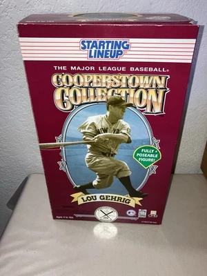 Figura de Lou Gehrig 12" colección Cooperstown MLB alineación inicial nueva en caja Foto 1 de 4