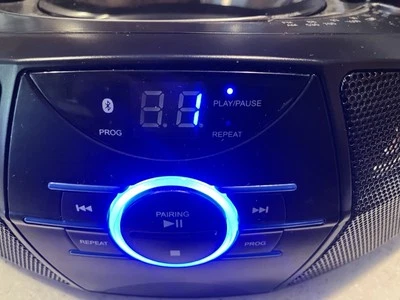 Reproductor de CD estéreo portátil Jensen CD-560 AM/FM radio estéreo Bluetooth solo piezas Foto 1 de 4