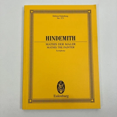 Mathis Der Pintor Sinfonía Paul Hindemith El Pintor Edición Eulenburg Nº 573 Foto 1 de 4