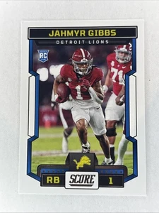 2023 Score Jahmyr Gibbs Rookie Detroit Lions #316 - Picture 1 of 2
