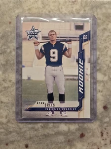 2001 Leaf Rookies & Stars Drew Brees #189 (RC) Rookie Card - Picture 1 of 2