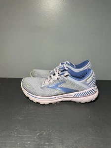 Brooks Womens Adrenaline GTS 22 1203531B589 Blue Running Shoes Size 8.5 (B) - Picture 1 of 9