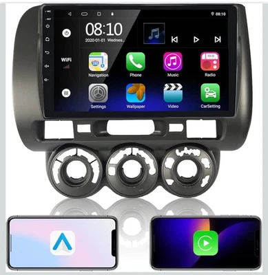 AUTORADIO ANDROID HONDA JAZZ FIT 2002-2007 STEREO AUTO TOUCH 9" WIFI GPS - Immagine 1 di 4