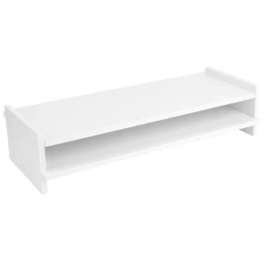 Heightening Bracket Dual Monitor Riser Office Laptop Elevated Screen Shelf - Zdjęcie 1 z 12
