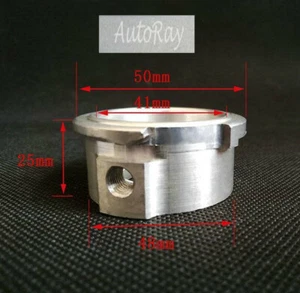 Weld On Radiator Filler Neck Billet 42mm Aluminum & 1 Free Radiator 1.1pa Cap - Photo 1 sur 6