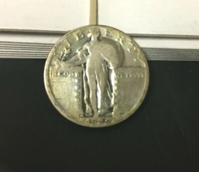 1929-S Standing Liberty Quarter 90% Silver 1929 S Inventory #103 Nice Toning - Image 1 of 2