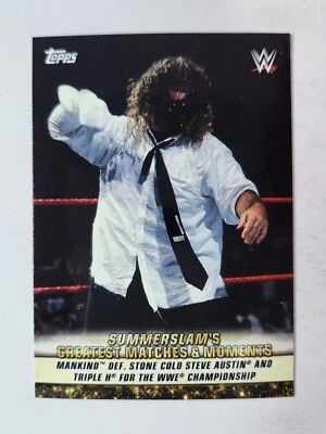 2019 Topps WWE SummerSlam Greatest Matches & Moments #GM-18 MANKIND - Image 1 of 2