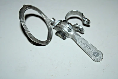 Shimano Stem Shifter Friction Rear 22.2mm Silver Touring Road Hybrid USA Shipper - Image 1 of 4