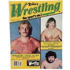 Vintage Rings Wrestling Magazine Nov 1983 Poster Intact Race Bockwinkel Moolah