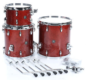Gretsch Drums Renown RN2-E4246 3-pc Shell Pack - Burnt Orange Sparkle - No Bass