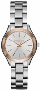 NWT MICHAEL KORS Women's Mini Slim Runway MK3514 Watch; 100% Authentic - Picture 1 of 4