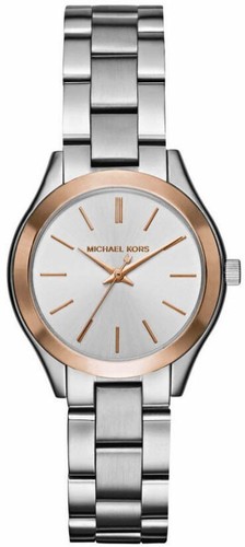 Orologio donna MICHAEL KORS mini slim passerella MK3514 nuovo con etichette; 100% autentico