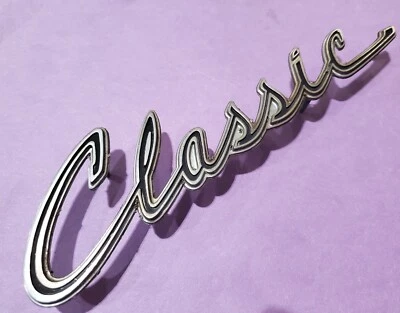 Bin33 1965 1966 AMC RAMBLER CLASSIC #3530868 GUARDABARROS MALETERO EMBLEMA INSIGNIA USADO  Foto 1 de 3