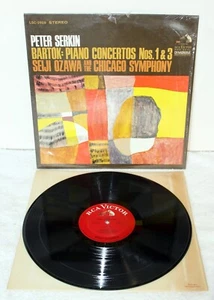 Bartok Piano Concertos Nos. 1&3 Serkin 1966 RCA Red Seal LSC-2929 Shrink LP VG+ - Bild 1 von 9