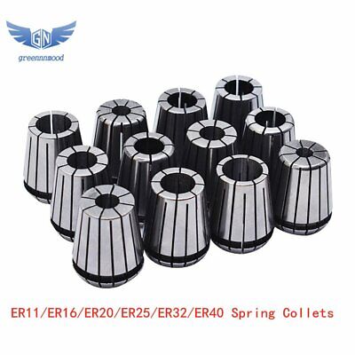 ER11/ER16/ER20/ER25/ER32/ER40 Spring Collet Set For CNC Milling Lathe Machine • 12.68$