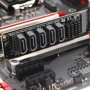 M.2 M-Key PCI Express To SATA 3.0 SSD Adapter Card JMB585 Chipset Expansion Card - Afbeelding 1 van 11
