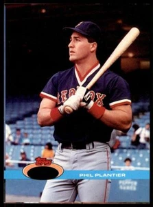 1991 Stadium #459 Phil Plantier Red Sox OVERSIZE No Gold Error SET BREAK RARE - Picture 1 of 8