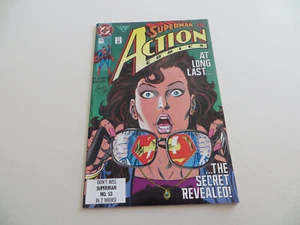 1991 ACTION SUPERMAN REVEALS IDENTITY # 662 SIGNED BY ROGER STERN, COA & POA - Picture 1 of 3