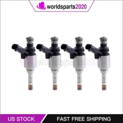 4 inyectores de combustible para Volkswagen Beetle EOS Tiguan 2,0 L 2008 2009 0261500076 Foto 1 de 4