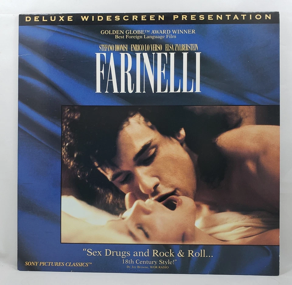Farinelli (1994 Stefano Dionisi, Enrico Lo Verso, Elsa Zylberstein) [Laserdisc] - Image 1 of 2