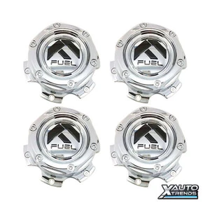 4 x Fuel Off-Road Chrome Wheel Center Cap 1004-27 - Picture 1 of 1