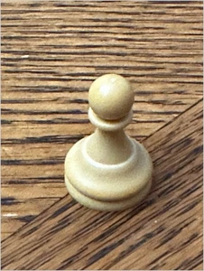 Chess Challenger 7 Peón Blanco - Pieza de repuesto - Imagen 1 de 2