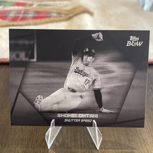 Velocidad de obturación Topps Big League Shohei Ohtani 2024 blanco y negro #SS6 - Imagen 1 de 6