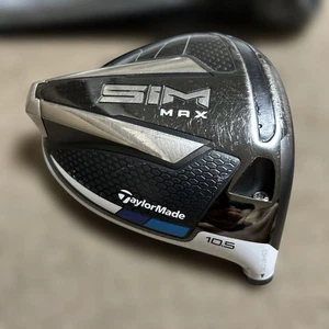 Taylormade driver SIM MAX 10.5 head only right handed good free shipping - Picture 1 of 7
