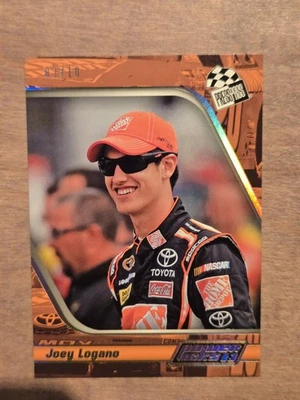 Joey Logano - 2012 Press Pass Power Picks Holofoil SSP #'d 2/10 - Rare Find - Image 1 of 3
