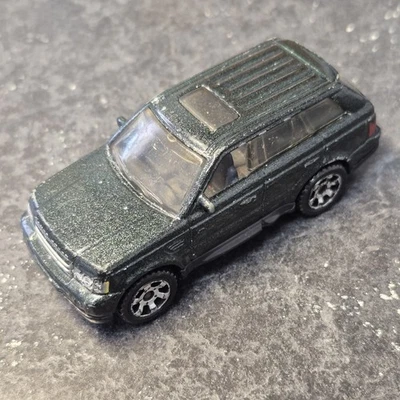 Matchbox Deep Green Metallic Range Rover Sport Model Diecast 1:64 2005 - Image 1 of 4