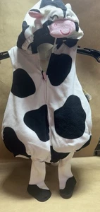 Carter’s Baby Cow Costume 18 Mo Halloween Plush One Piece Outfit NEW WITH TAGS - Picture 1 of 3