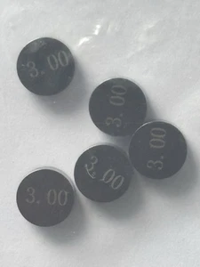 Shim Ventileinstellplättchen 7,48 mm 2.925-3.15mm Prox für Ventilspiel  - Bild 1 von 5