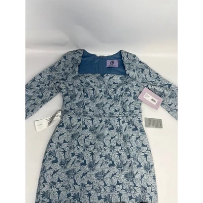 JS Collections Women's Remi Sweetheart Column Gown - New - Size 12 - Slate - Image 1 of 4