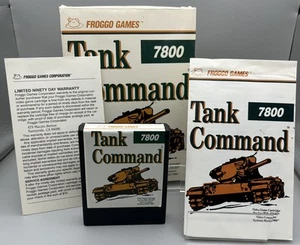 Tank Command (Atari 7800) Tested Cart, Box, Manual & Warranty Card - Picture 1 of 10