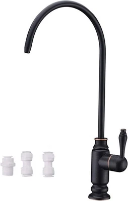 (Bronce frotado con aceite) Grifo de filtro de agua 100 % sin plomo Foto 1 de 4