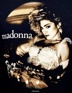Camiseta Concierto Madonna Negra Mediana Oficial The Celebration Tour Doble Cara - Imagen 1 de 12