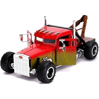 Fast & Furious Hobbs & Shaw Custom Peterbilt Kids Model Diecast Toy Truck Car - Image 1 of 4