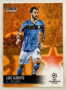 Luis Alberto 2020-21 Topps Stadium Club Chrome UEFA Orange Refractor #/25 SSP - Picture 1 of 2