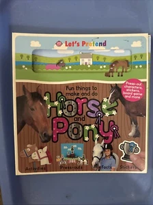 Fun Things to Make and Do Horse and Pony by Roger Priddy (2009, Hardcover) - Foto 1 di 2