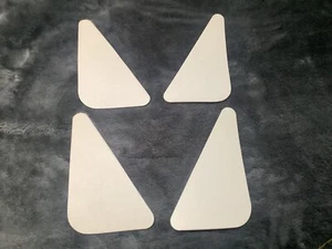 Vintage Mud Flaps Mudflaps GM Ford Mopar Buick Olds Pontiac Mercury Lincoln - Picture 1 of 4