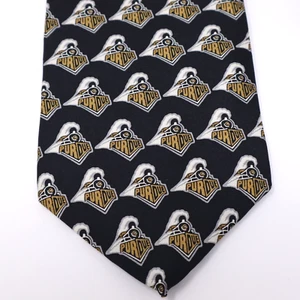 Ralph Marlin PURDUE BOILERMAKERS University College Logo Mens Tie 100% Silk - Picture 1 of 10