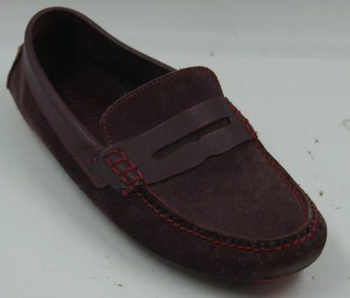 NIKE Mocassini Cole Haan Air da uomo taglia 8 5 M marrone scamosciato casual comodi Penny