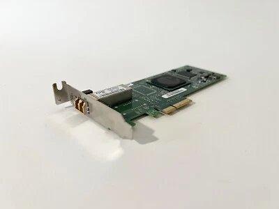 QLE2460 Short Bracket PCIe 4GB Card PX2510401-24D Qlogic HBA 1-Port FC Adapter - Image 1 of 4