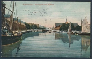 DENMARK. Kjøbenhavn. Havneparti ved Børsen (PC135) - Picture 1 of 2