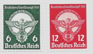 Germany Third Reich Mi# 689-690 MNH 1939 Apprentice's Vocational Contest** - Picture 1 of 1